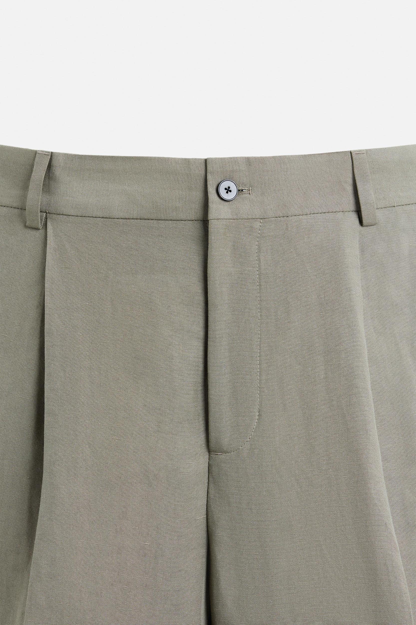 LYOCELL - LINEN SUIT PANTS Product Image