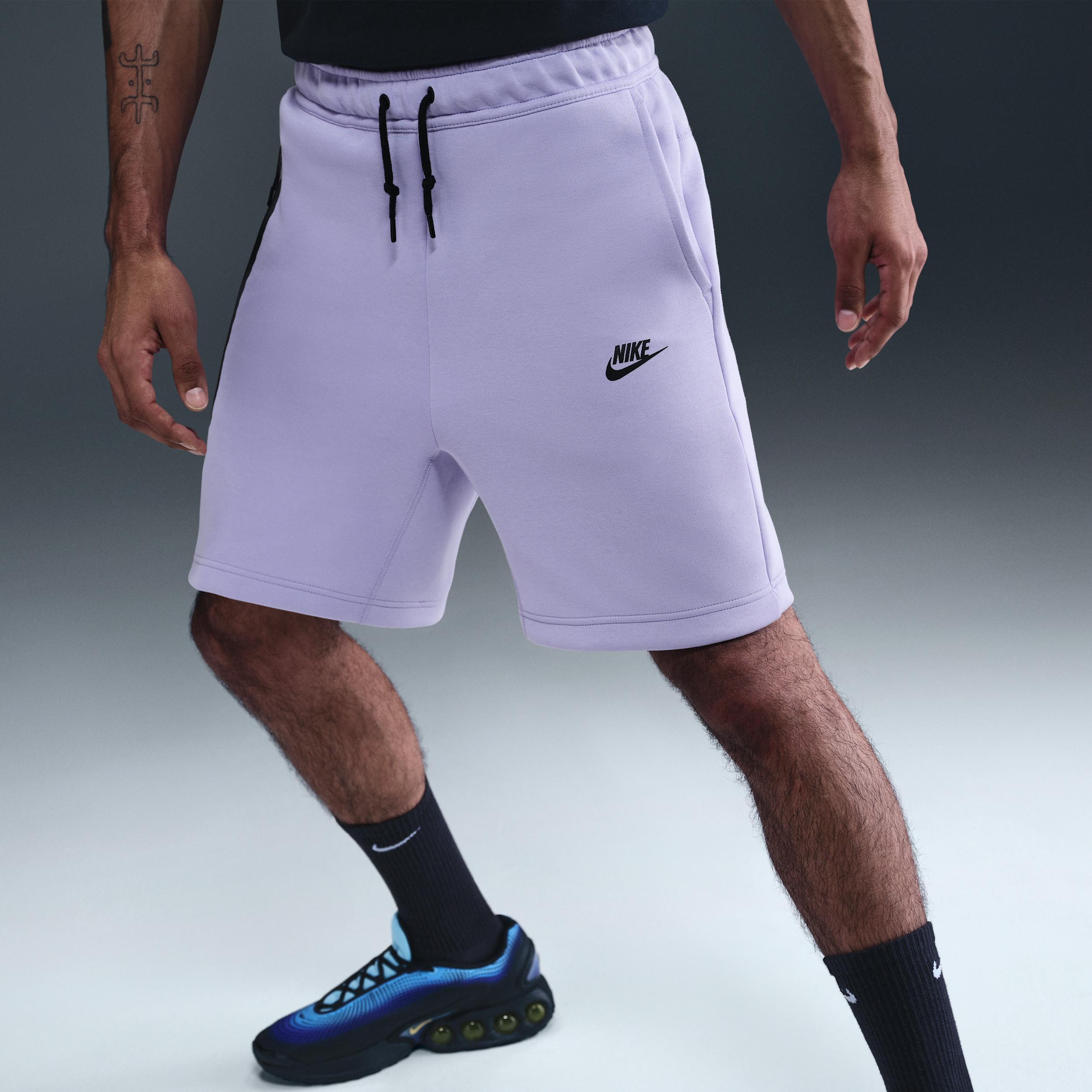 Mens Nike Sportswear Tech Fleece Shorts | FB8171-515 Product Image