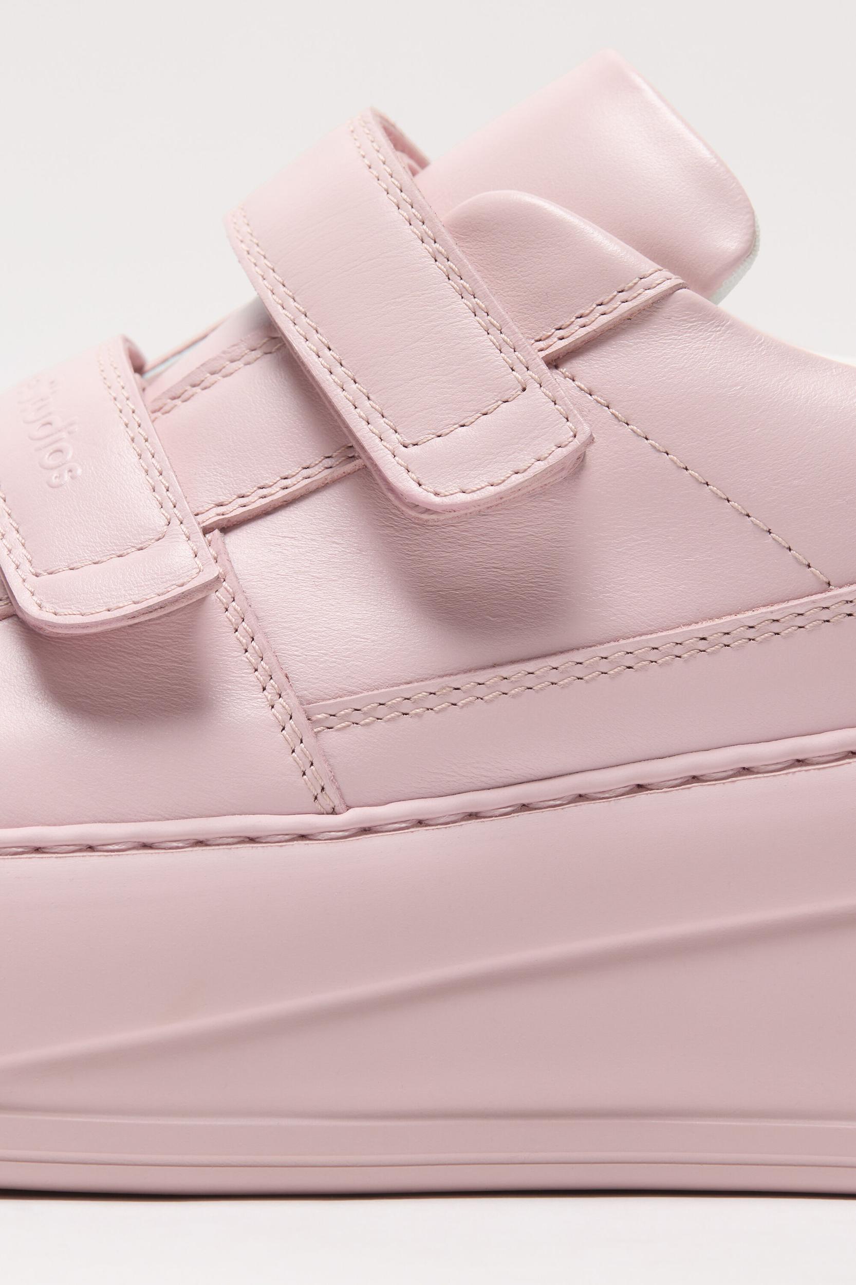 Velcro strap platform sneakers Product Image