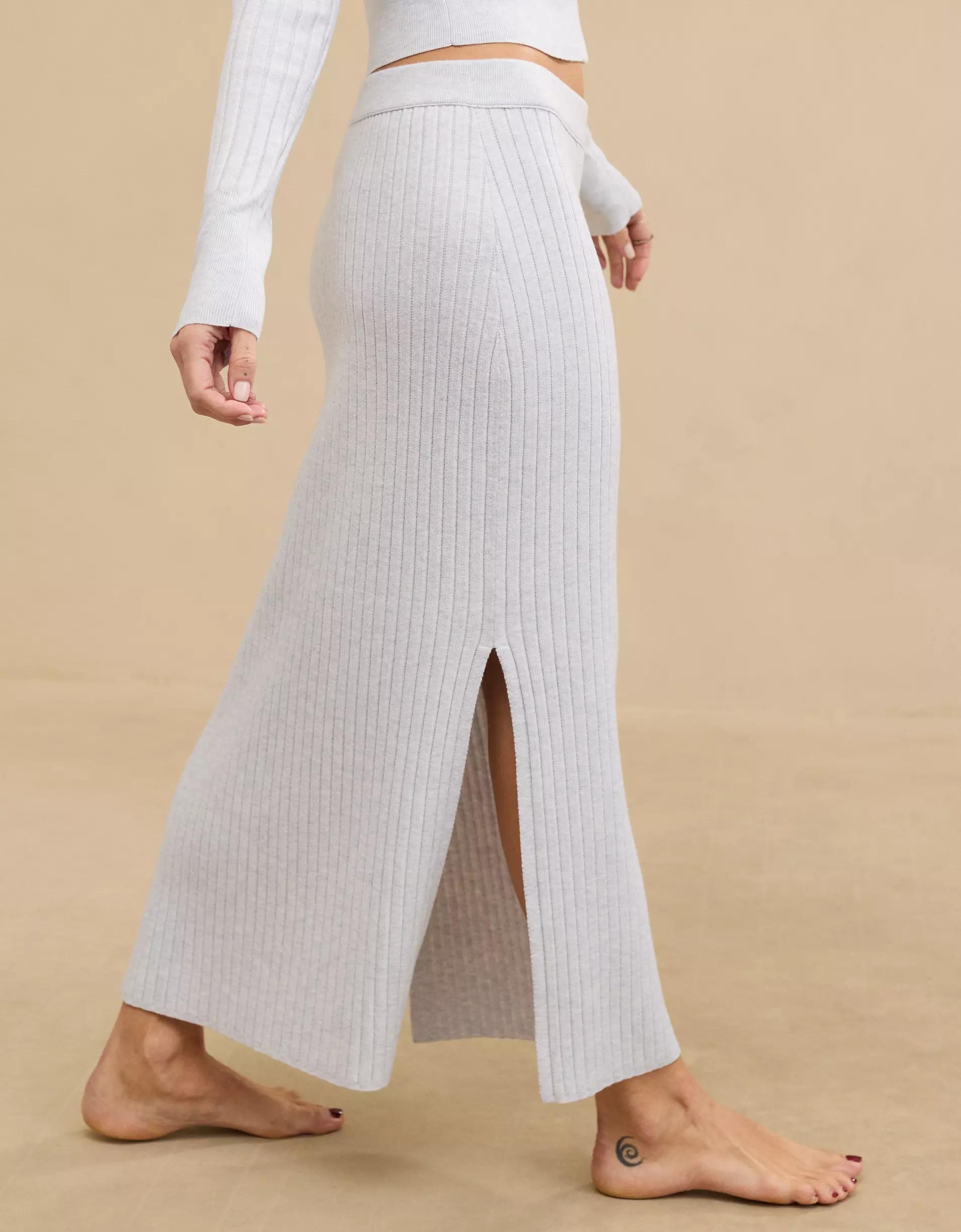 Aerie Late Night Midi Skirt Product Image