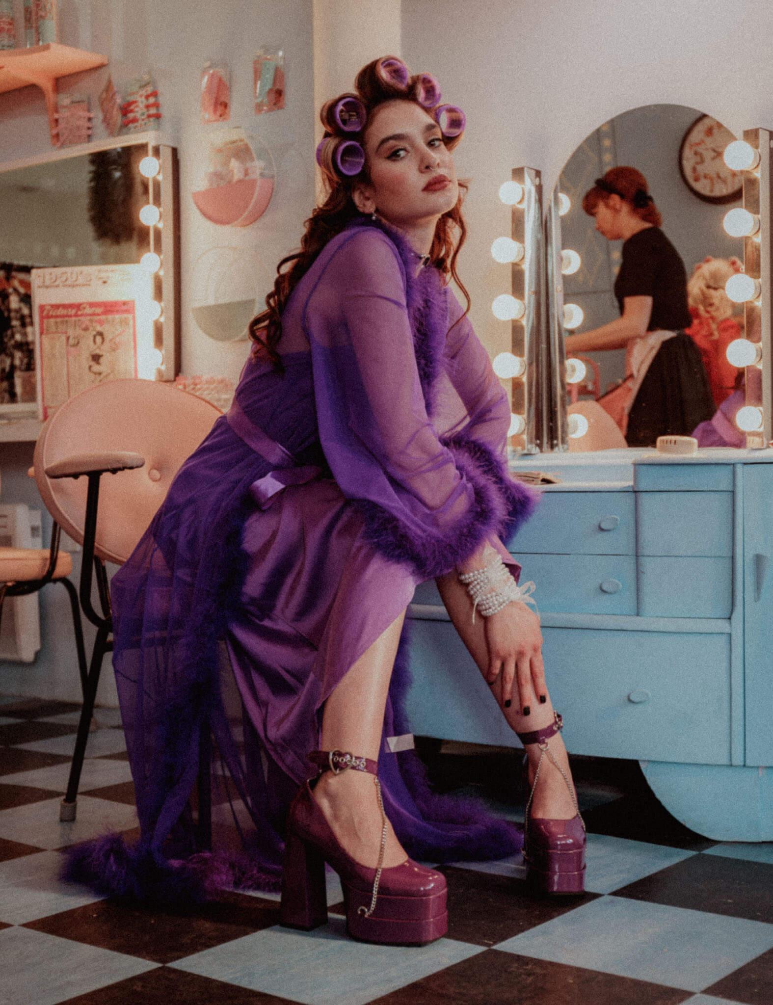 Sweetheart Platform Heels Product Image