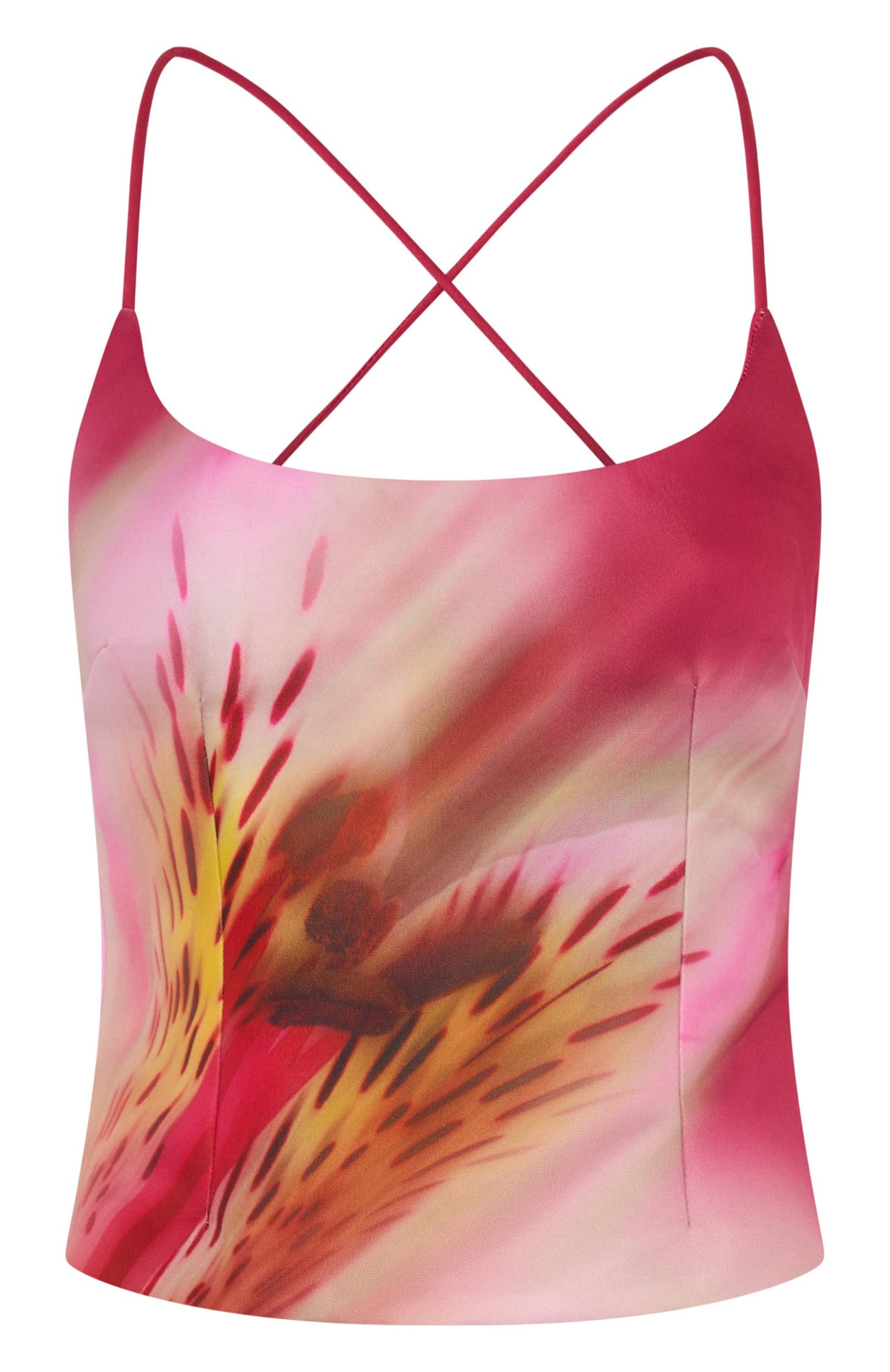 It's Go Time Mini Skirt Berry Blossom Product Image