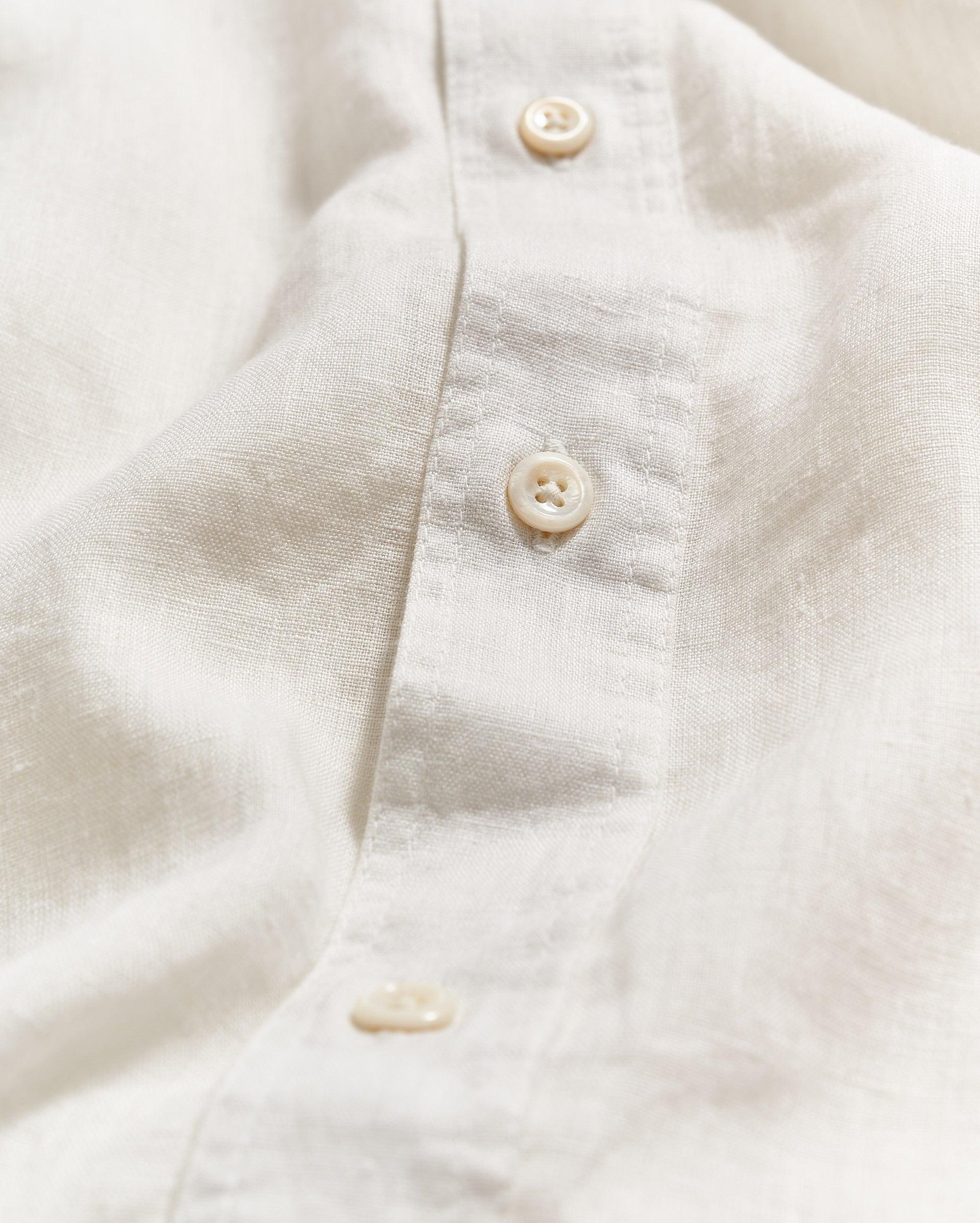 Short Sleeve Linen Tuscumbia Shirt Button Down -  Product Image