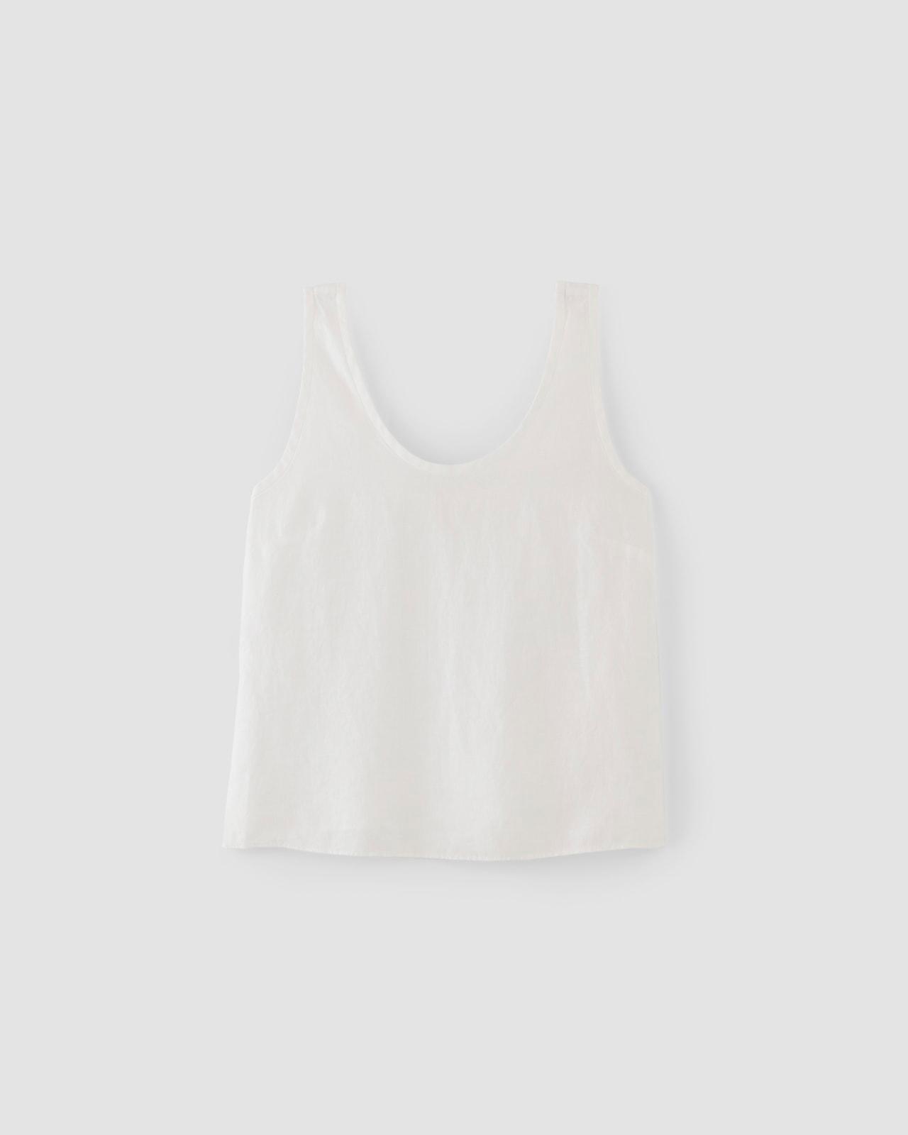 The Scoop Tank in Linen Product Image