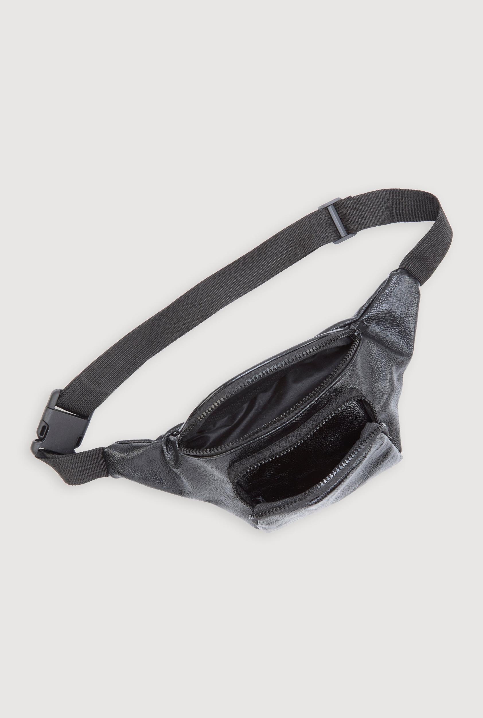 Pebbled Faux Leather Fanny Pack Unisex Product Image