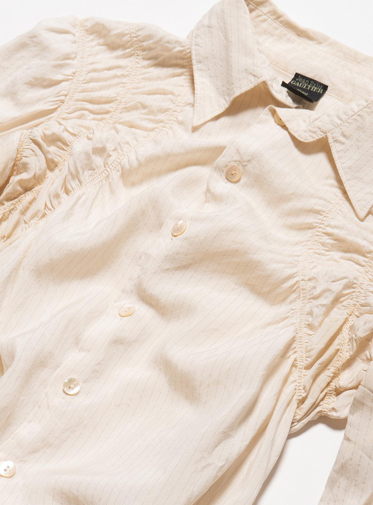 Jean Paul Gaultier Pinstripe Dress Button Down Product Image