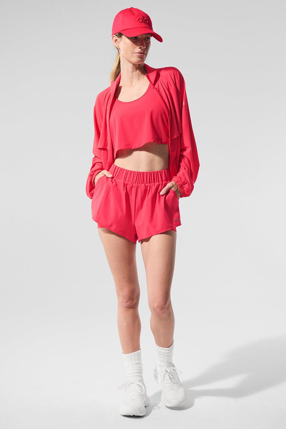 Sport Star Full Zip Jacket - Candy Red Product Image