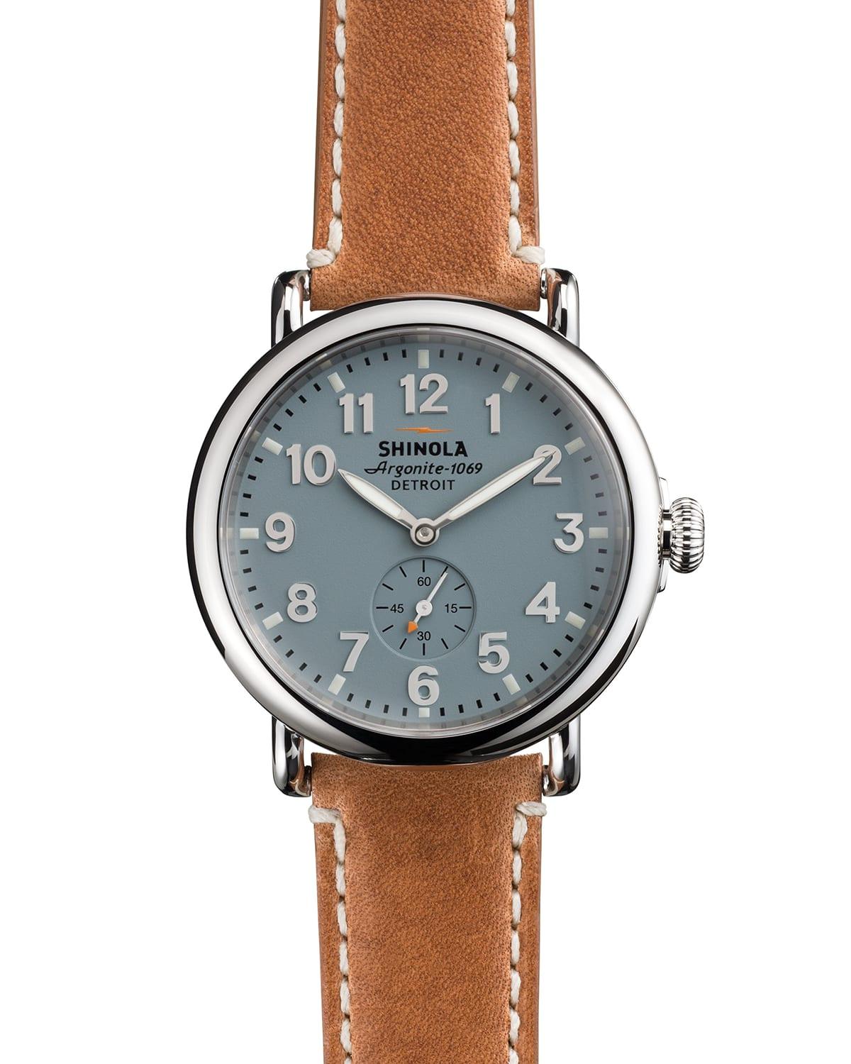 41mm Runwell Watch, Light Blue Product Image