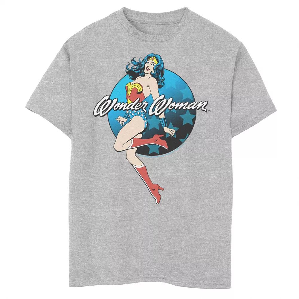 Boys 8-20 DC Comics Wonder Woman Circle Stars Tee, Boy's,  Product Image