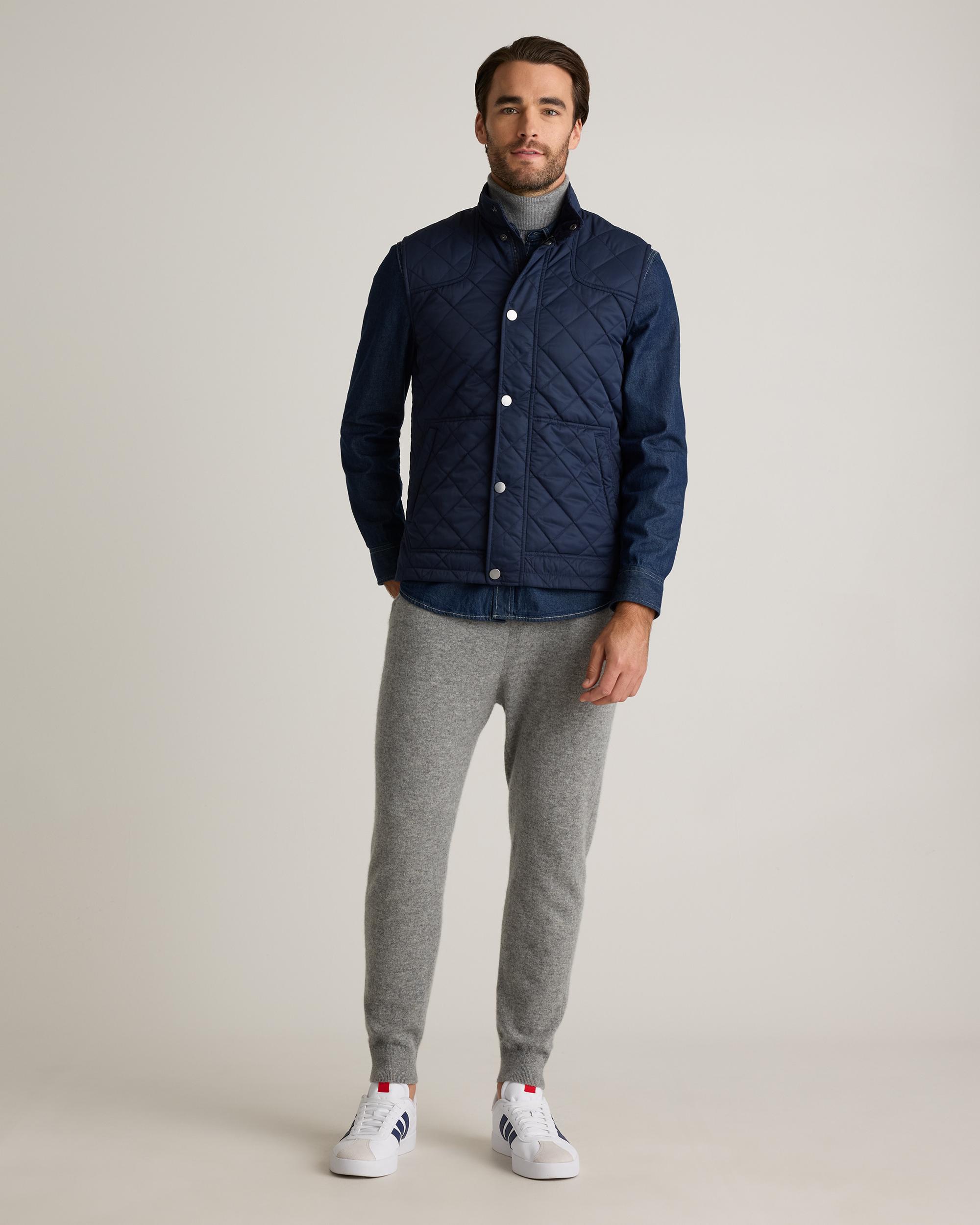 Quince | Men's Featherless Quilted Vest Nylon Product Image