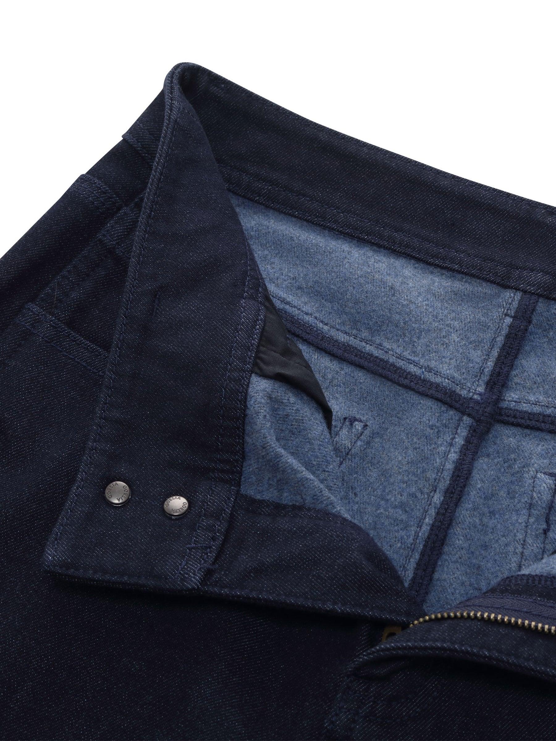 Denim Micro-Flared Women Jeans Product Image