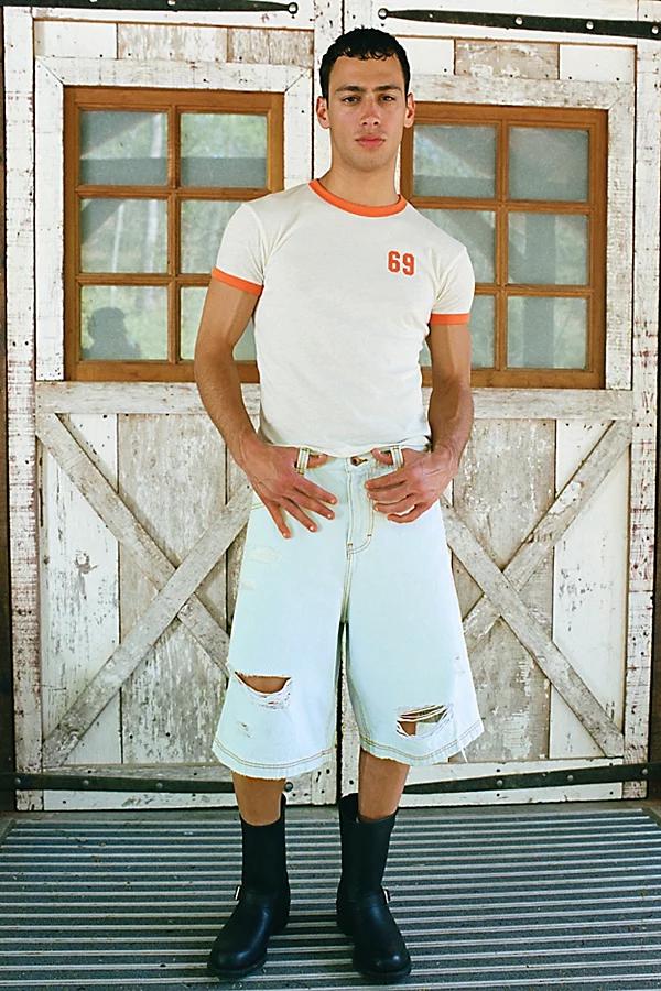 BDG Astro Baggy Washed Denim Jort Mens at Urban Outfitters Product Image