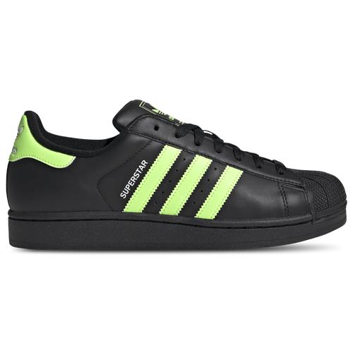 adidas Originals Mens adidas Originals Superstar II - Mens Shoes Black/Signal Green Product Image