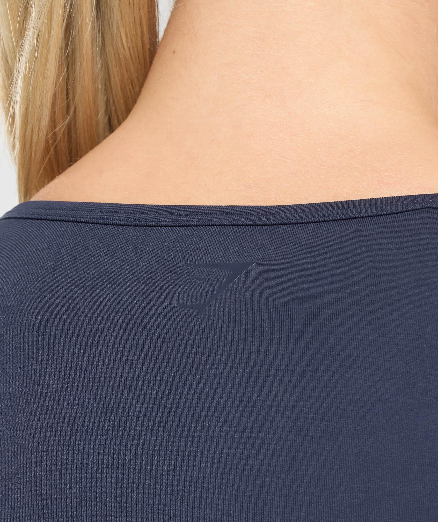 Contrast Seamless Crop Top Product Image