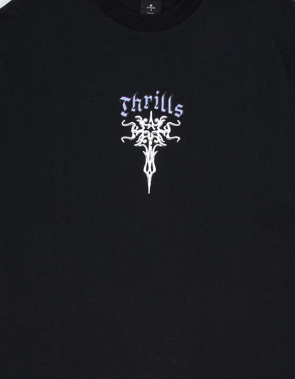 THRILLS Filter Mens Oversized Tee - WASHED BLACK Product Image