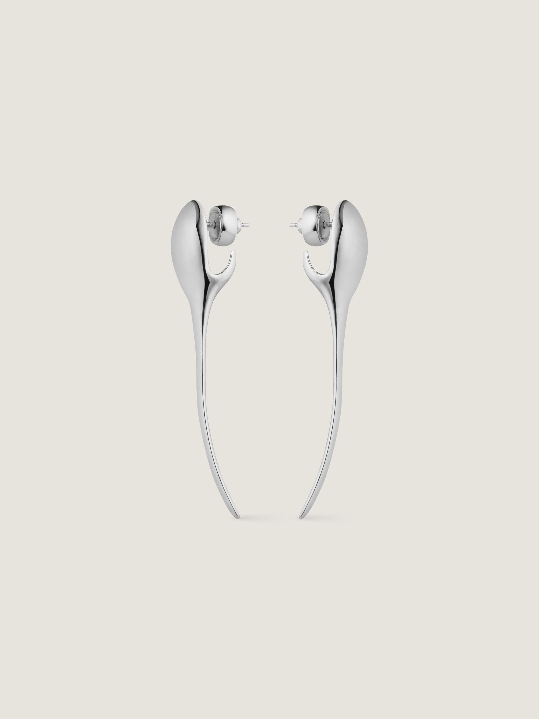 Maple Seed earrings in metal Product Image