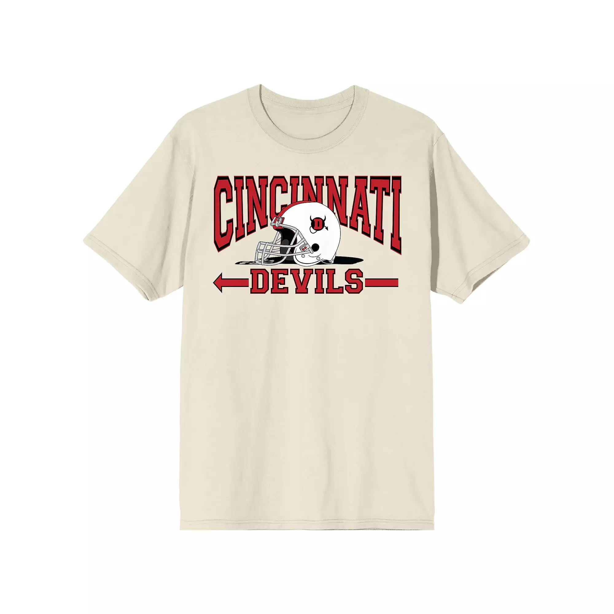 Men's Vintage Sport Cincinnati Tee, Size: XXL, Beige Product Image