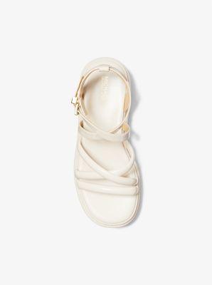 Issi Faux Patent Leather Flatform Sandal Product Image