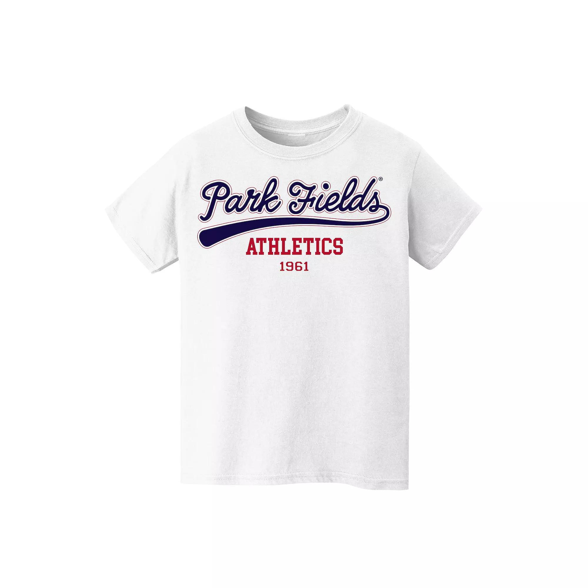 Kid's 8-20 Sixty One Navy and Red Graphic Tee, Kids Unisex,  Product Image