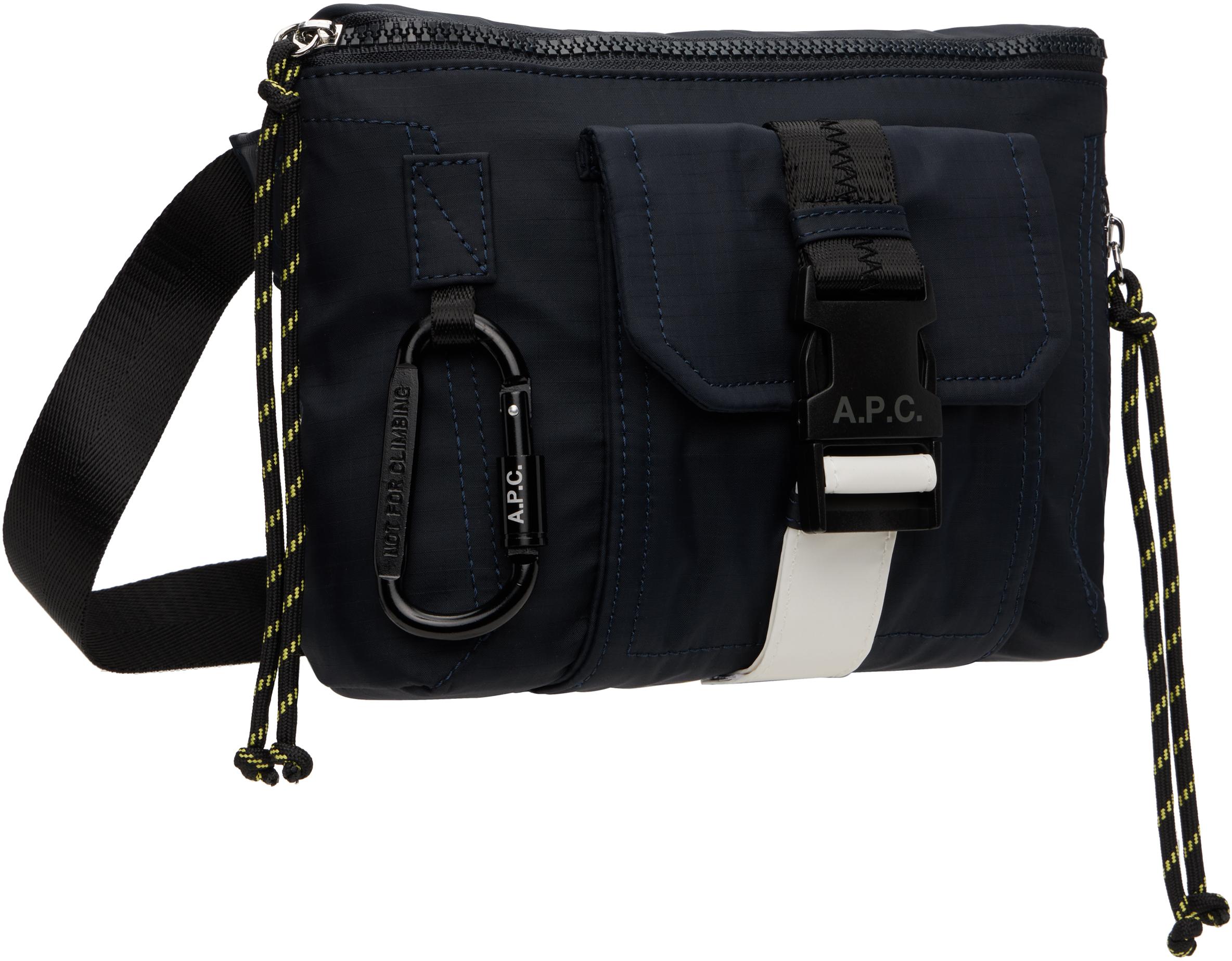 APC A.p.c. Banane Trek Shoulder Bag In Dark Navy Product Image