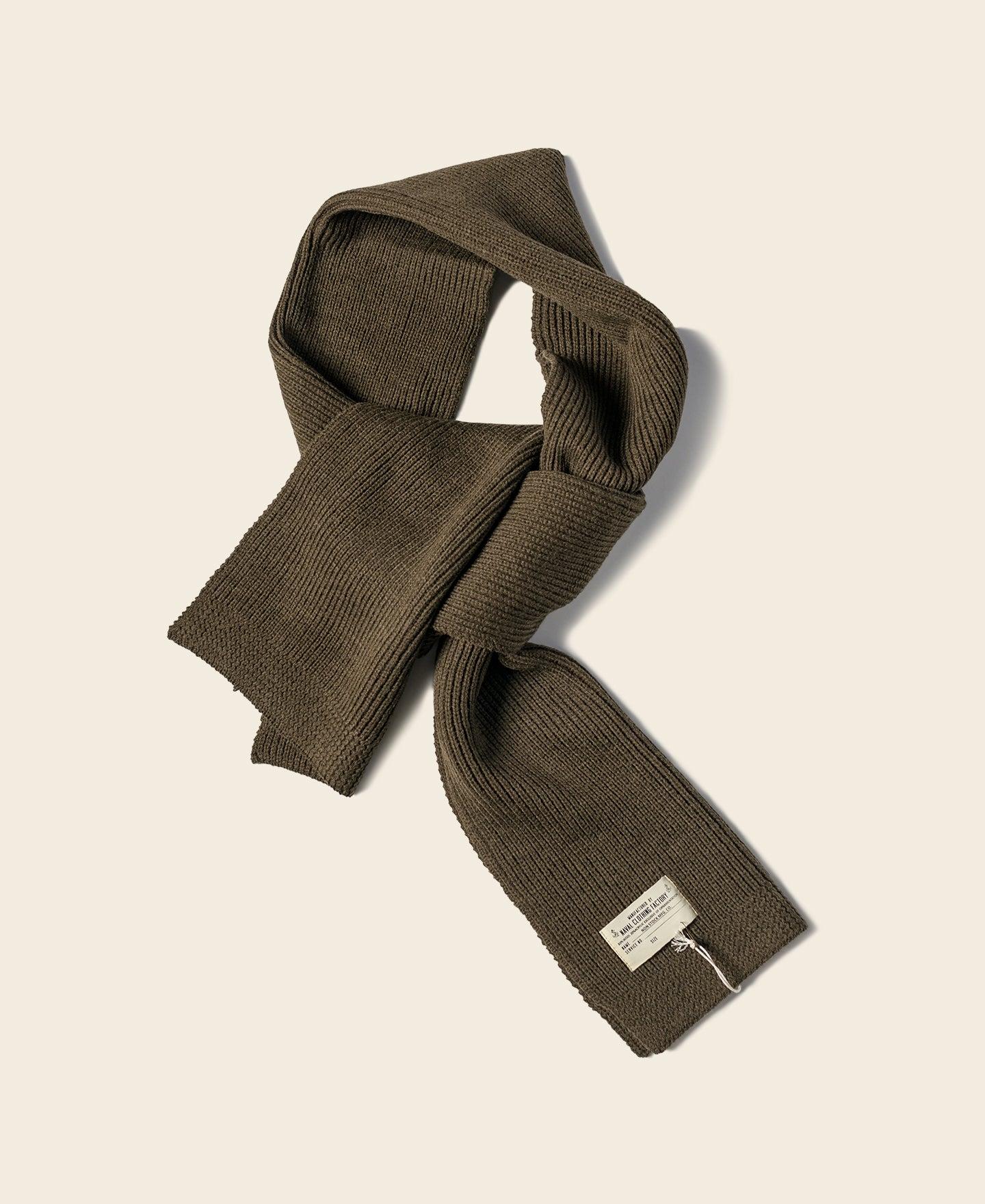 USN Wool Scarf - Olive Product Image
