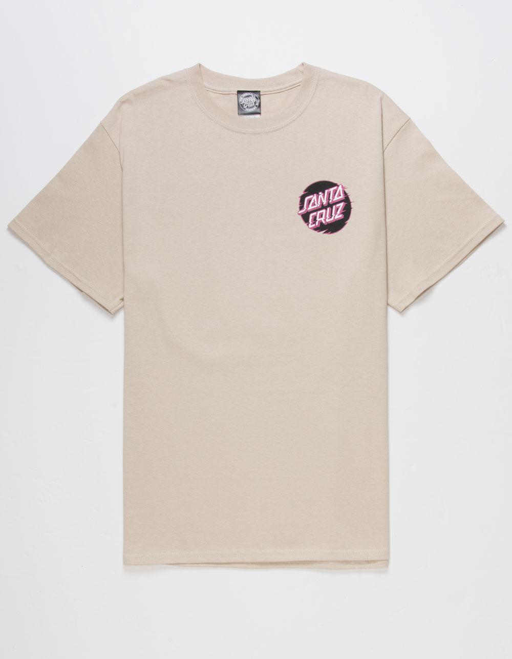 SANTA CRUZ Toxic Skull Mens Tee - SAND Product Image