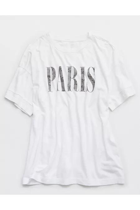 Aerie Crew Oversized Boyfriend T-Shirt Women's Product Image