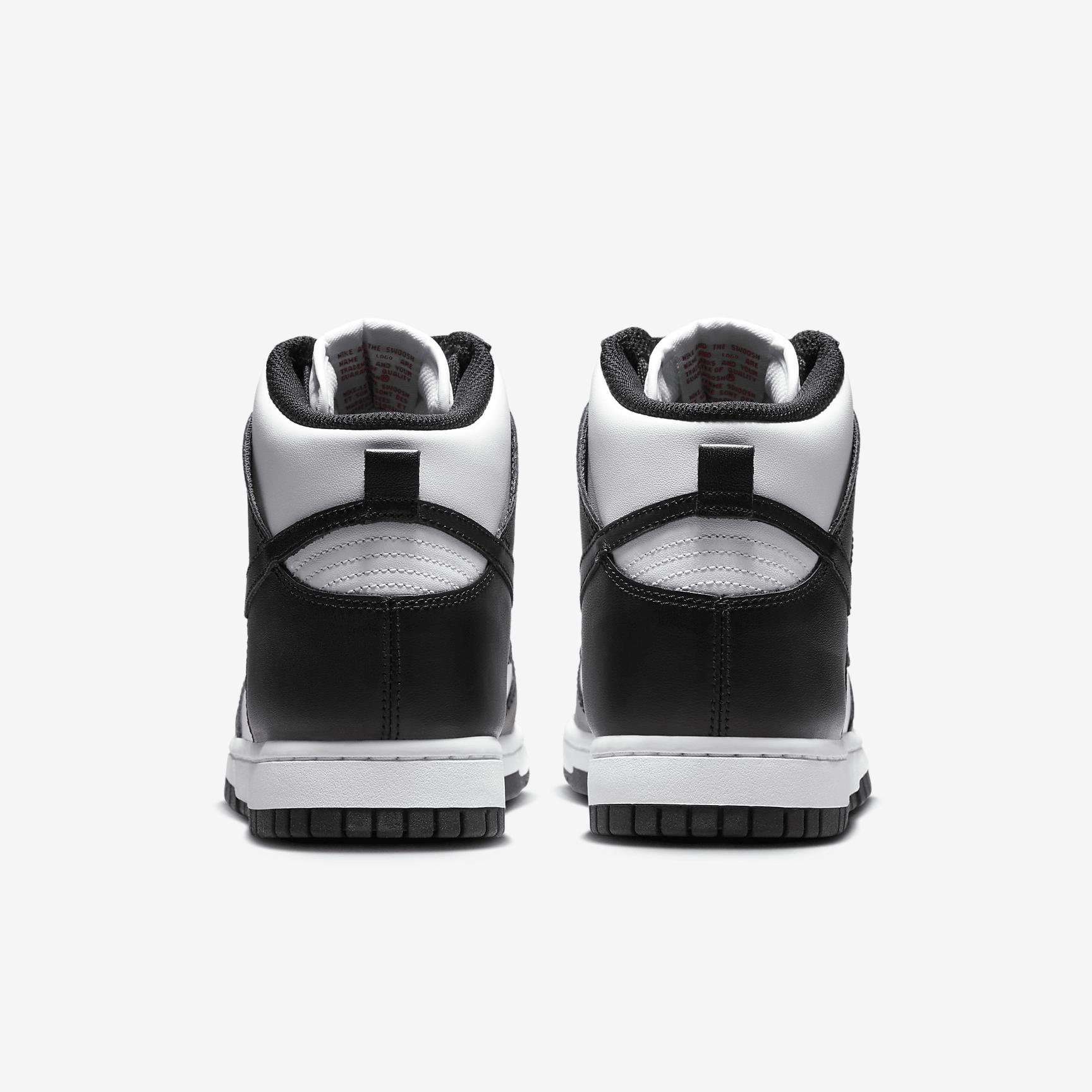 Nike Womens Nike Dunk High - Womens Shoes White/Black Product Image