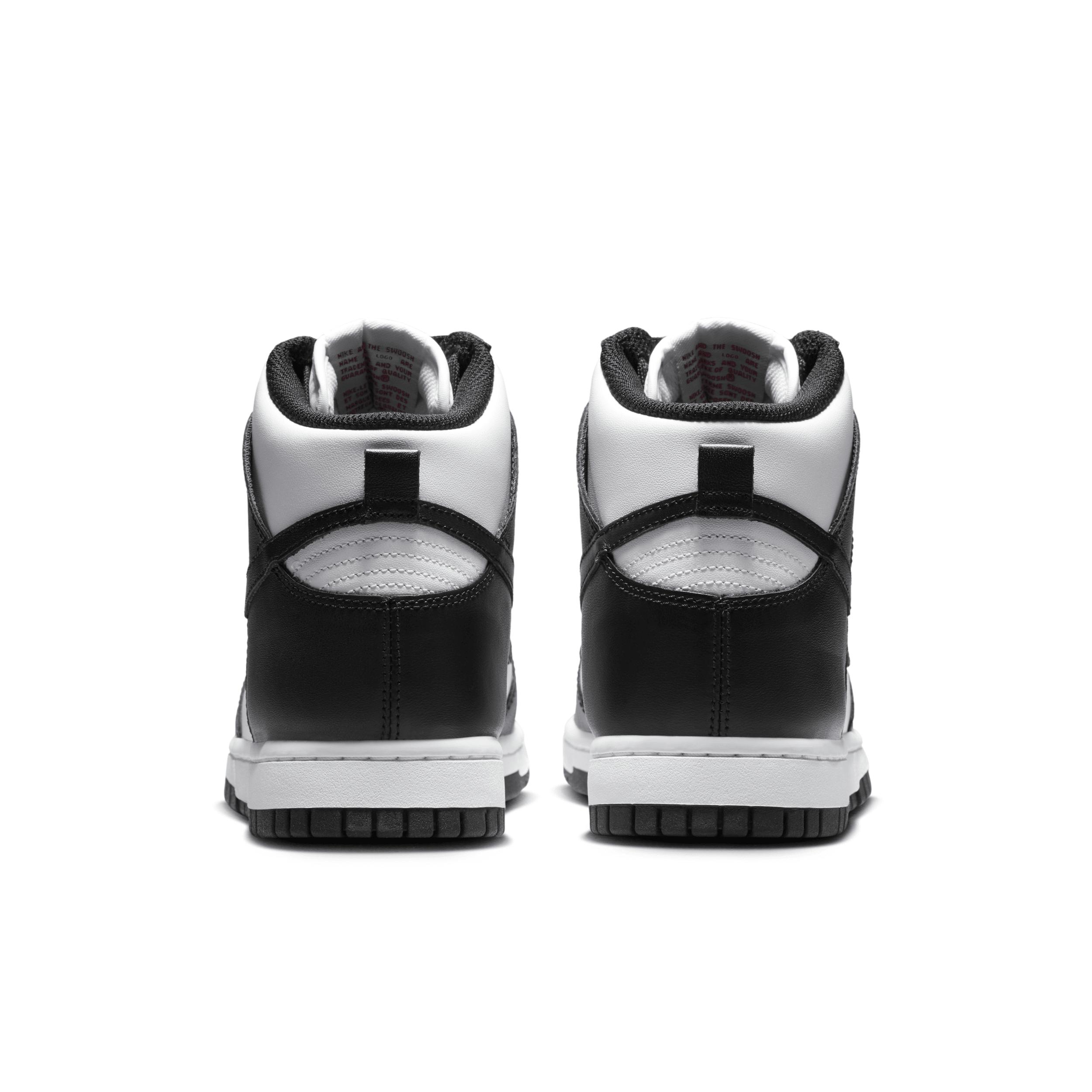 Nike Womens Nike Dunk High - Womens Shoes White/Black Product Image