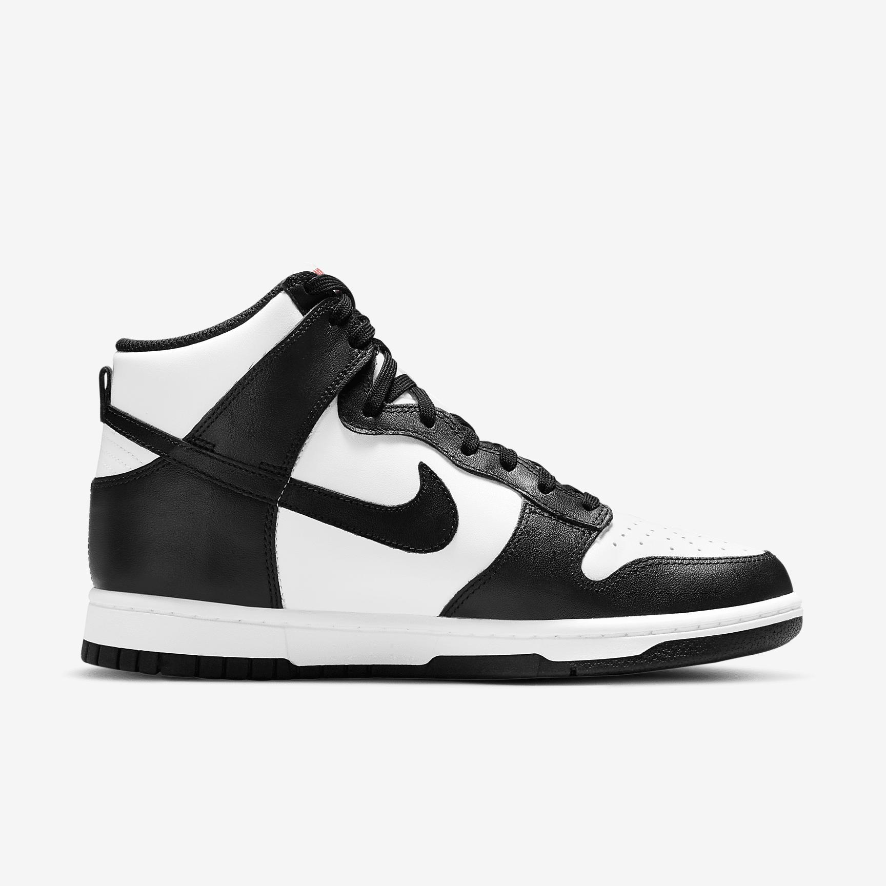 Nike Womens Nike Dunk High - Womens Shoes White/Black Product Image