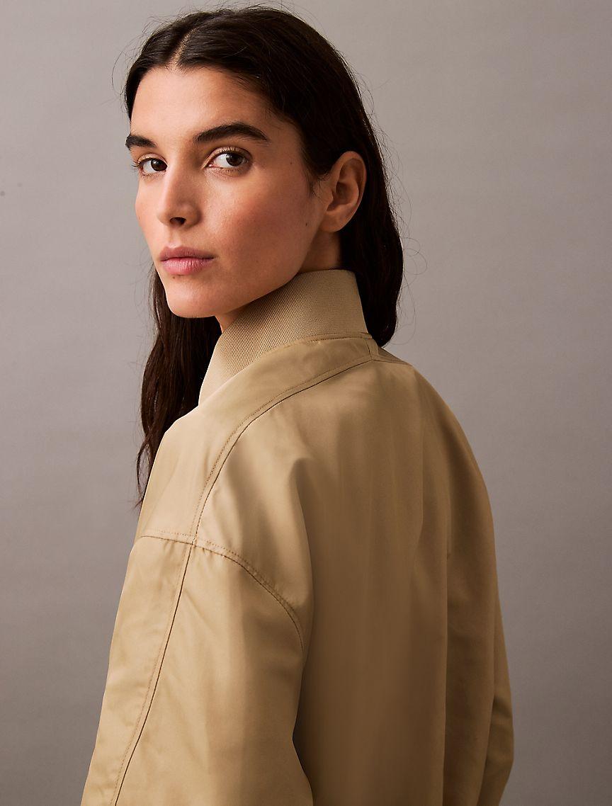 Nylon Bomber Jacket Product Image