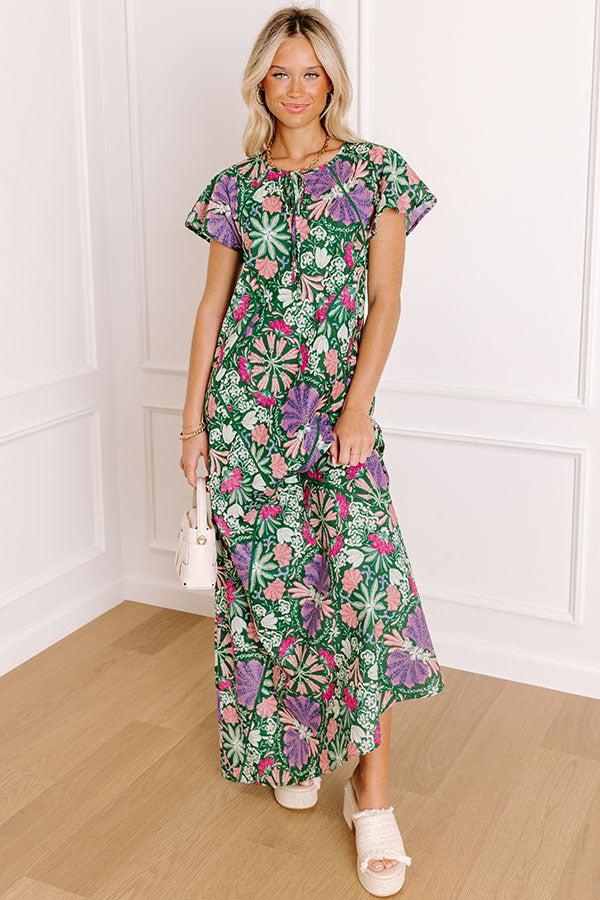 Lush Escape Floral Maxi Dress Product Image