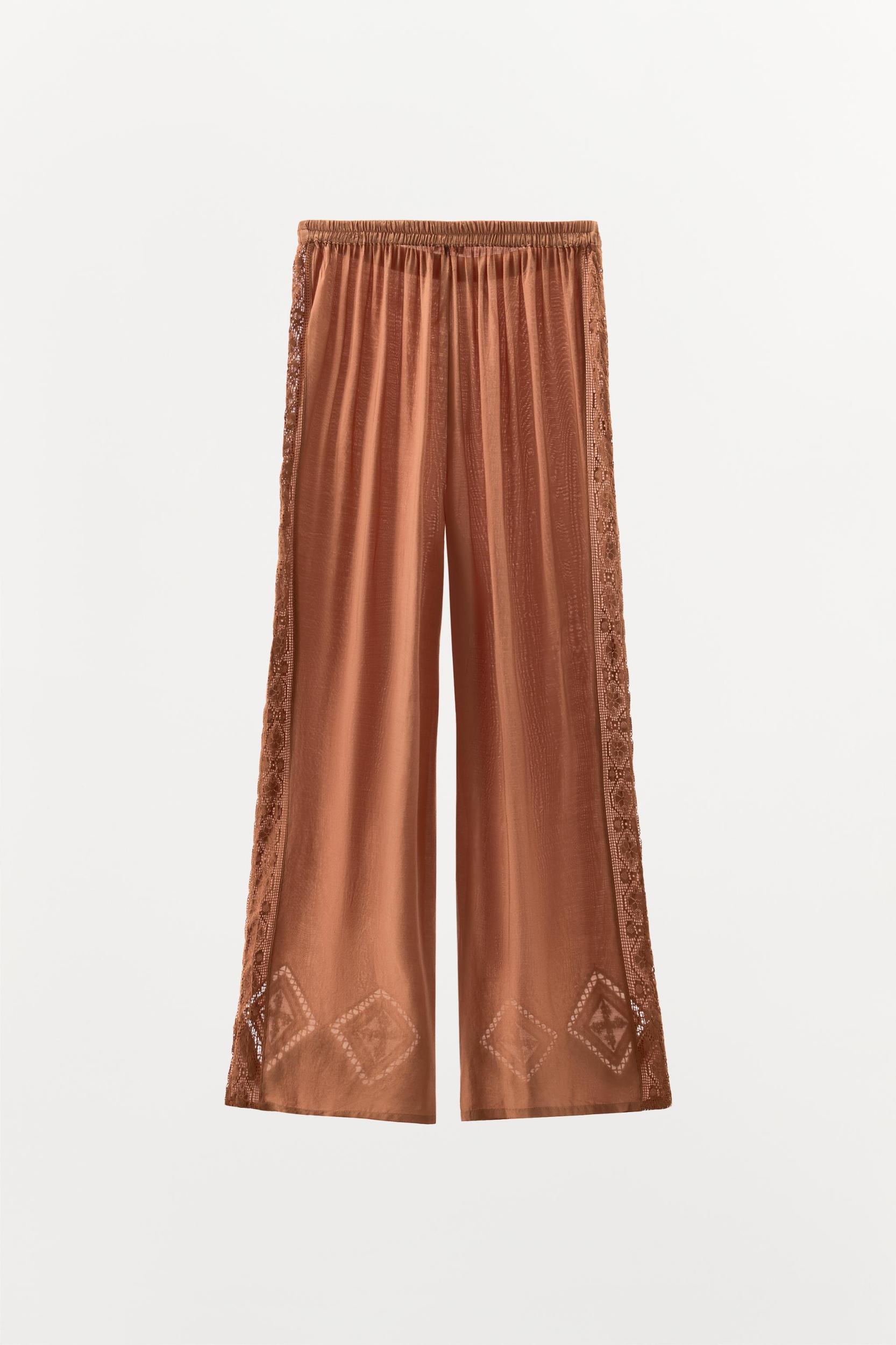 LIMITED EDITION RHOMBUS LACE PANTS Product Image