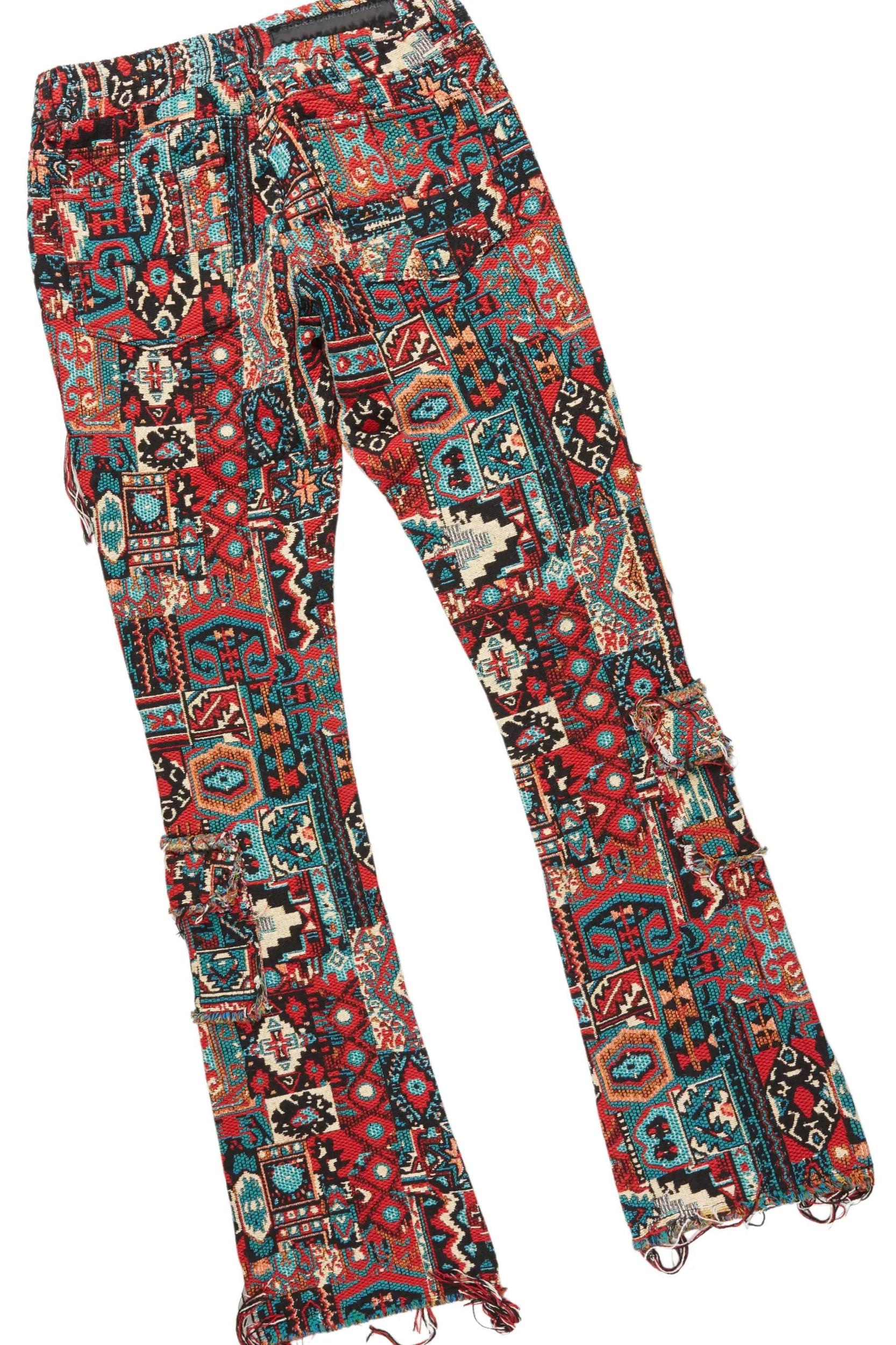 Lake Black/Red Hoodie/Tapestry Jean Bundle Male Product Image