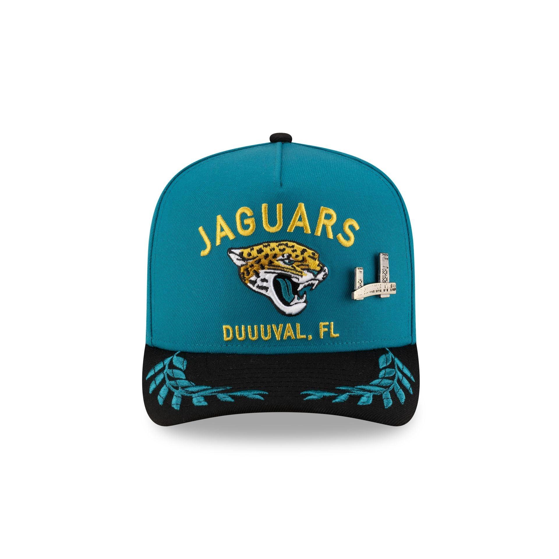Jacksonville Jaguars 2025 Draft Black 59FIFTY A-Frame Fitted Hat Male Product Image