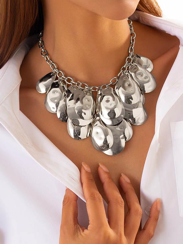 Chains Solid Color Necklaces Accessories Product Image