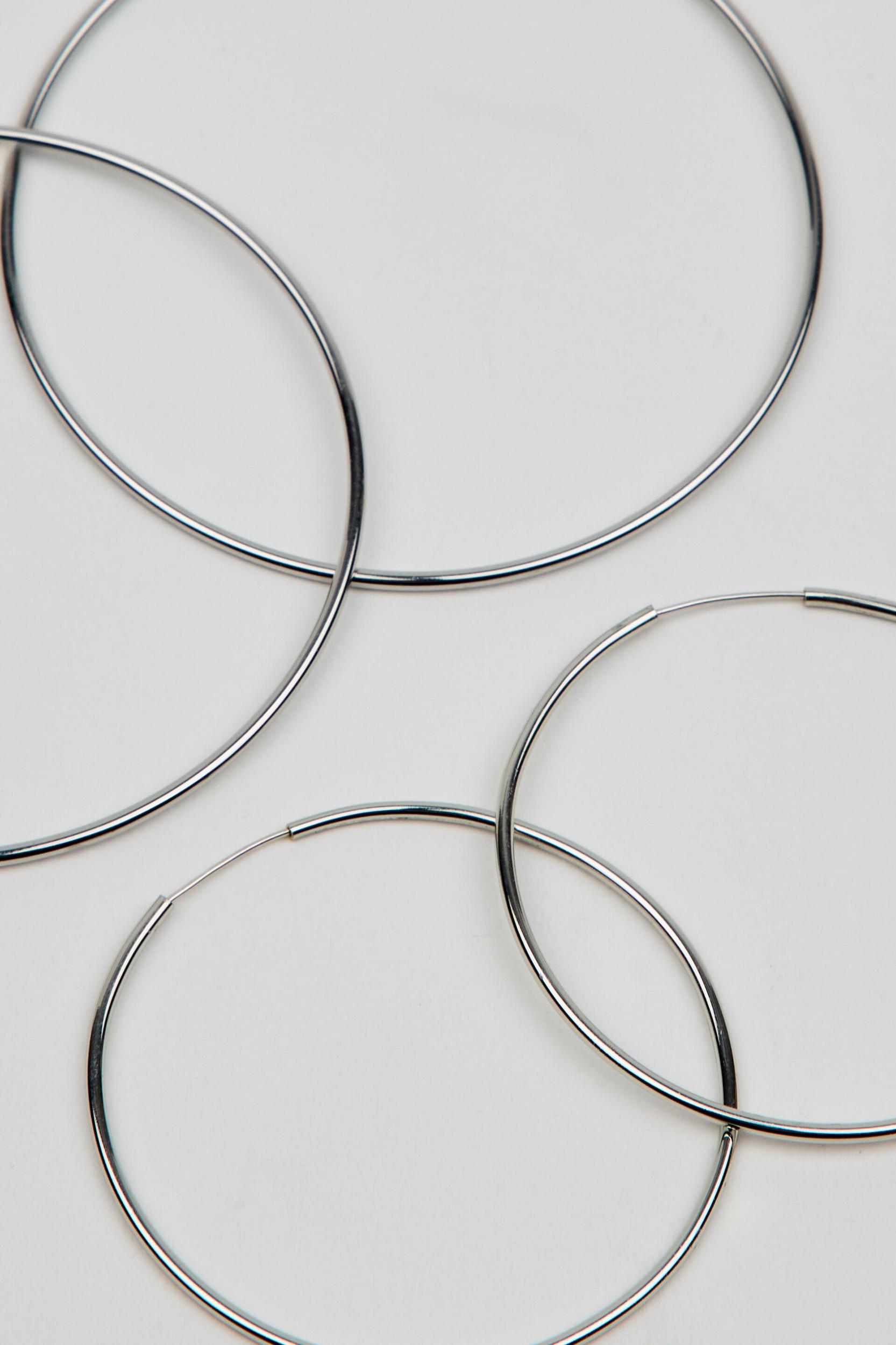 2 Pack Basic Super Skinny Hoops Product Image