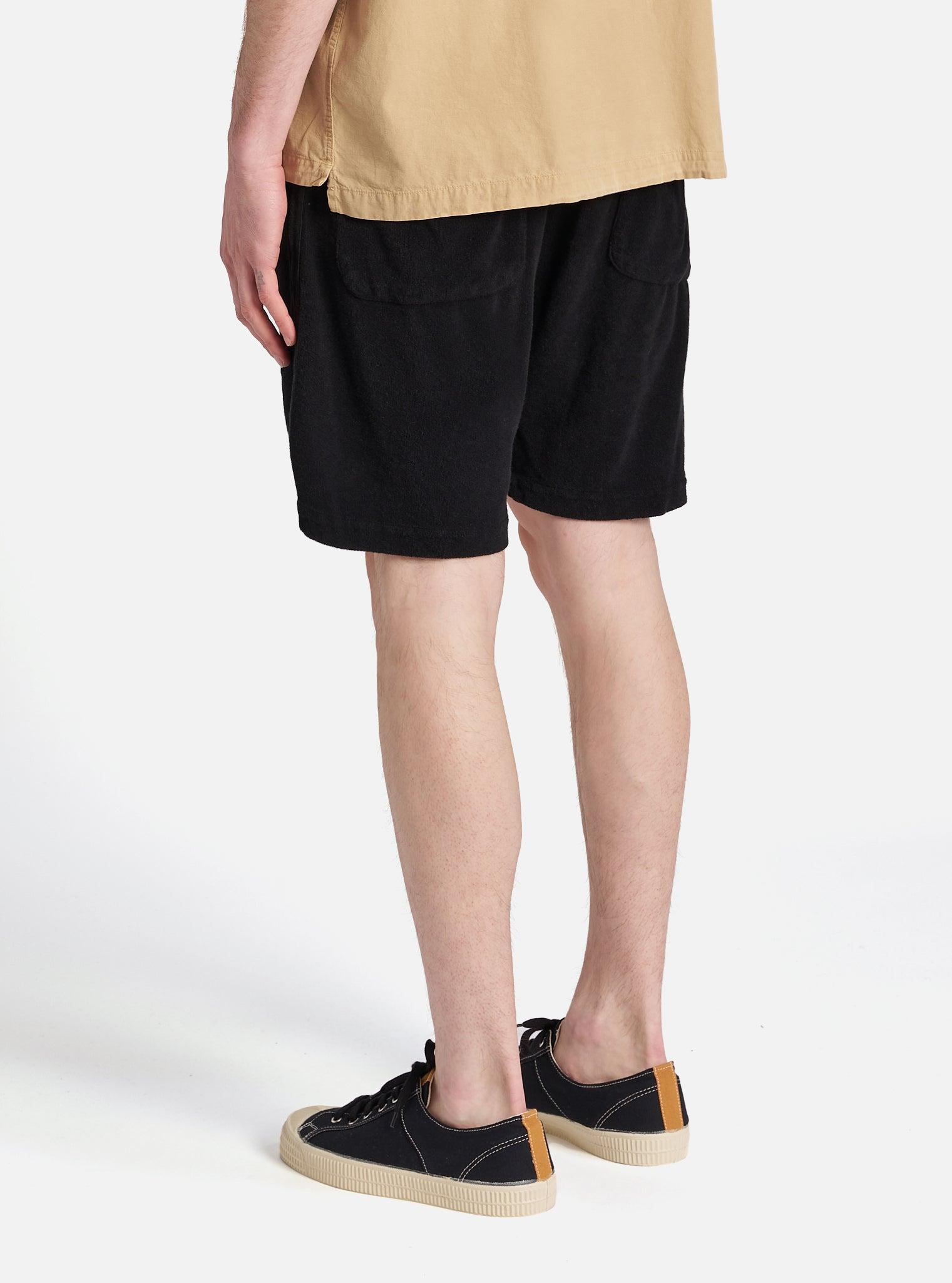 Bright Navy Light Weight Terry Simple Short Product Image