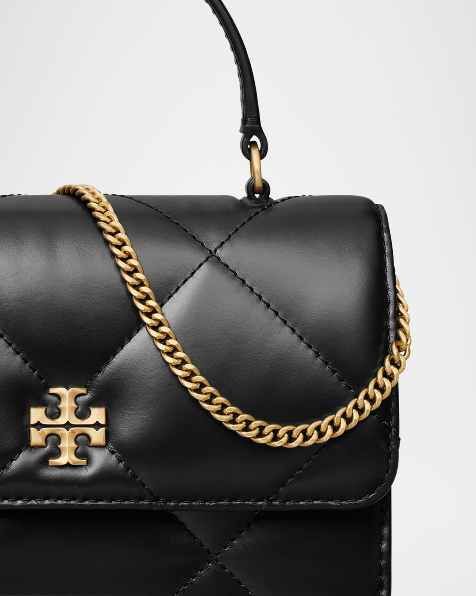 Kira Mini Quilted Leather Top-Handle Bag Product Image