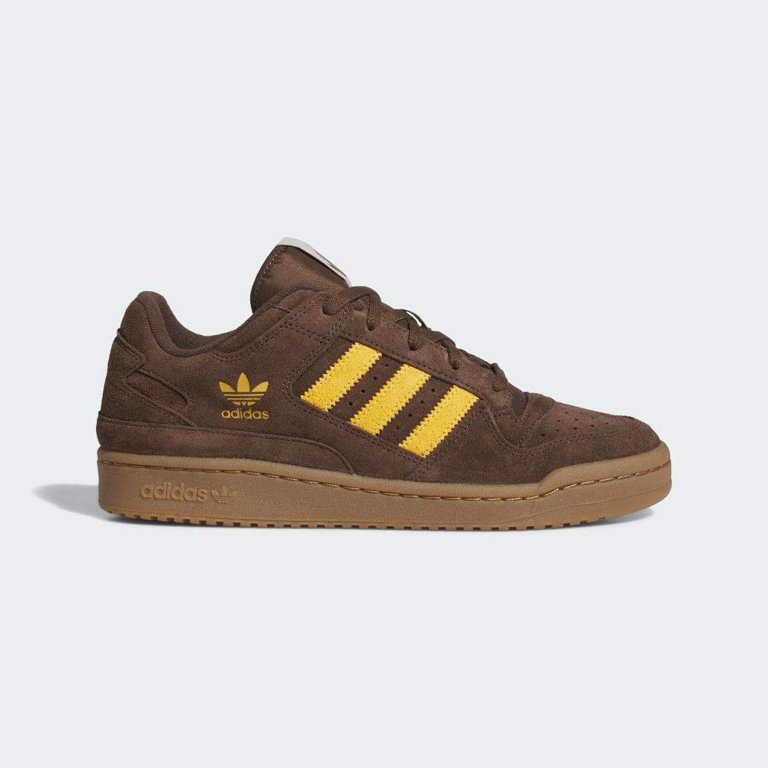 adidas Forum Low CL Shoes Brown 6 Mens Product Image