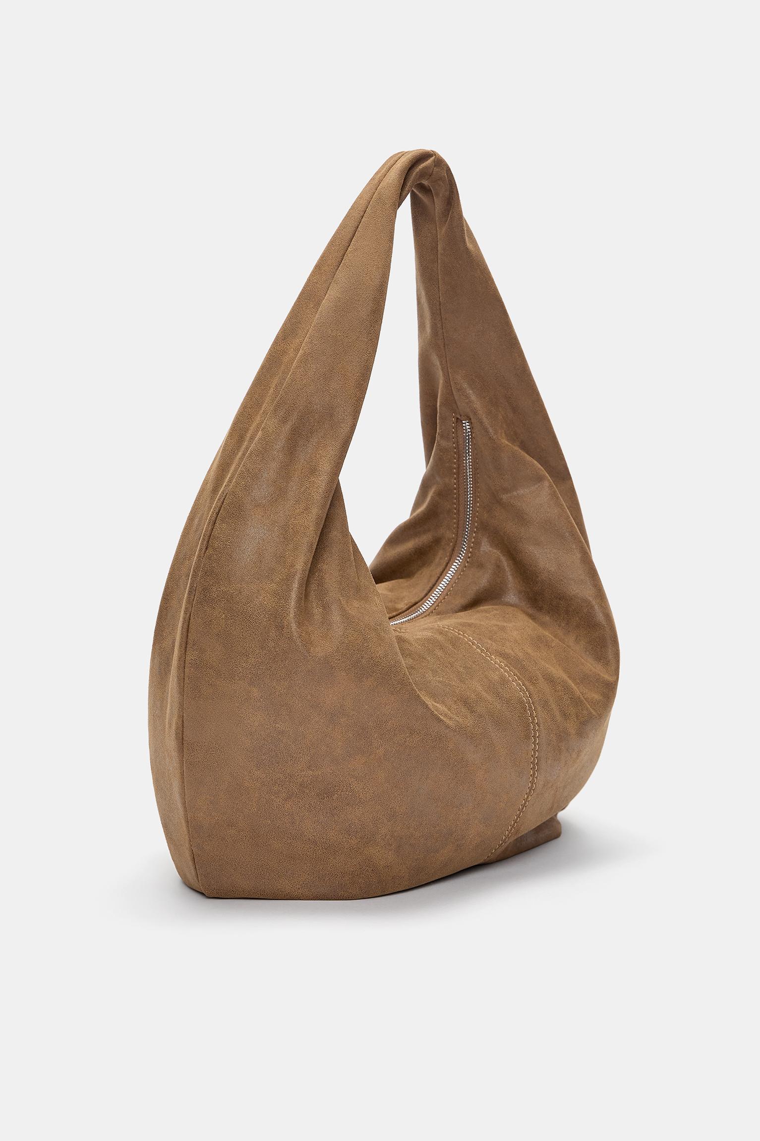 Faux leather shopper bag Product Image