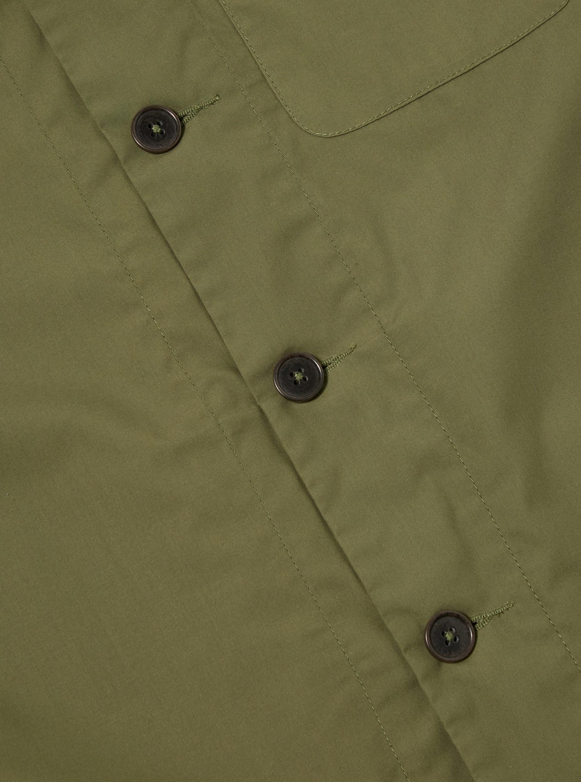 Olive Recycled Polytech Tech Overshirt Product Image