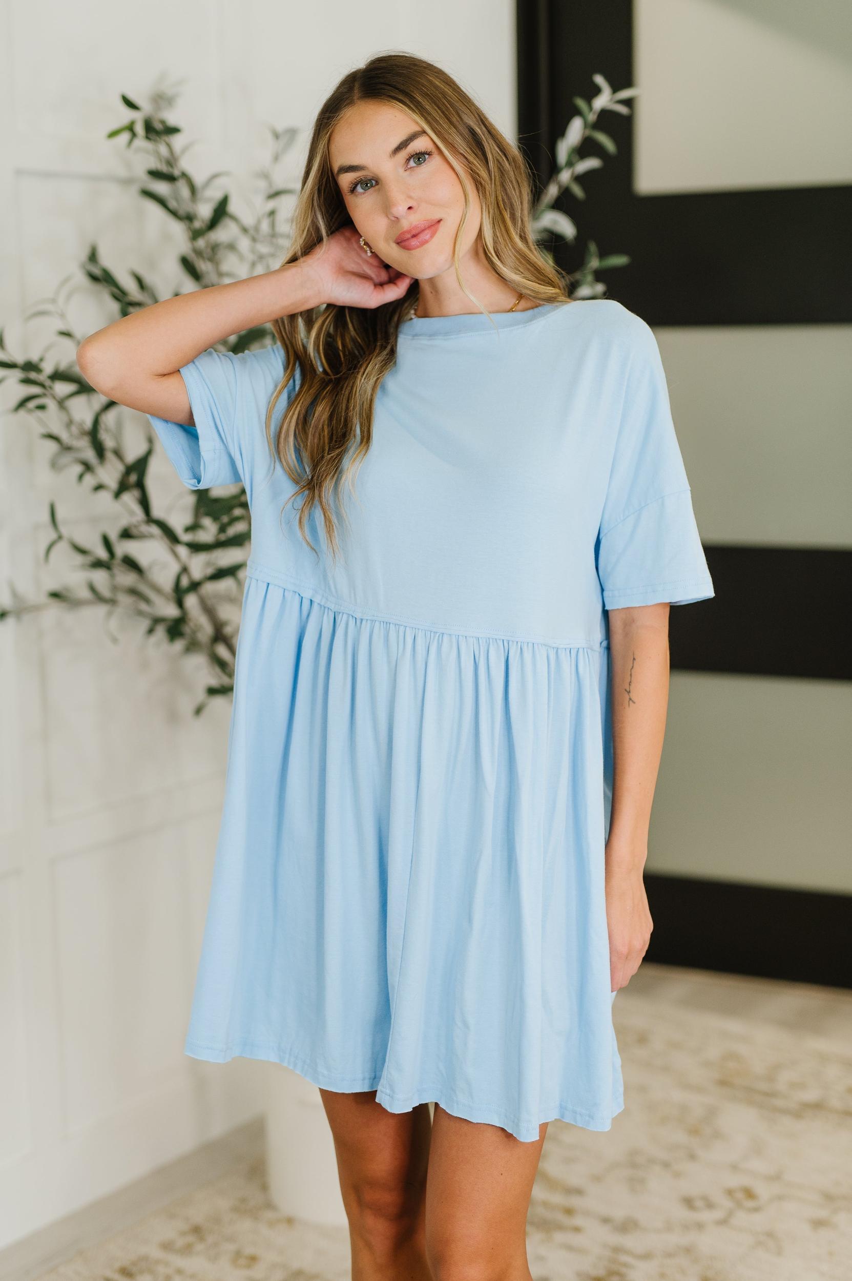 Travel Plush Knit Dress in Soft Teal (Online Exclusive) Female Product Image