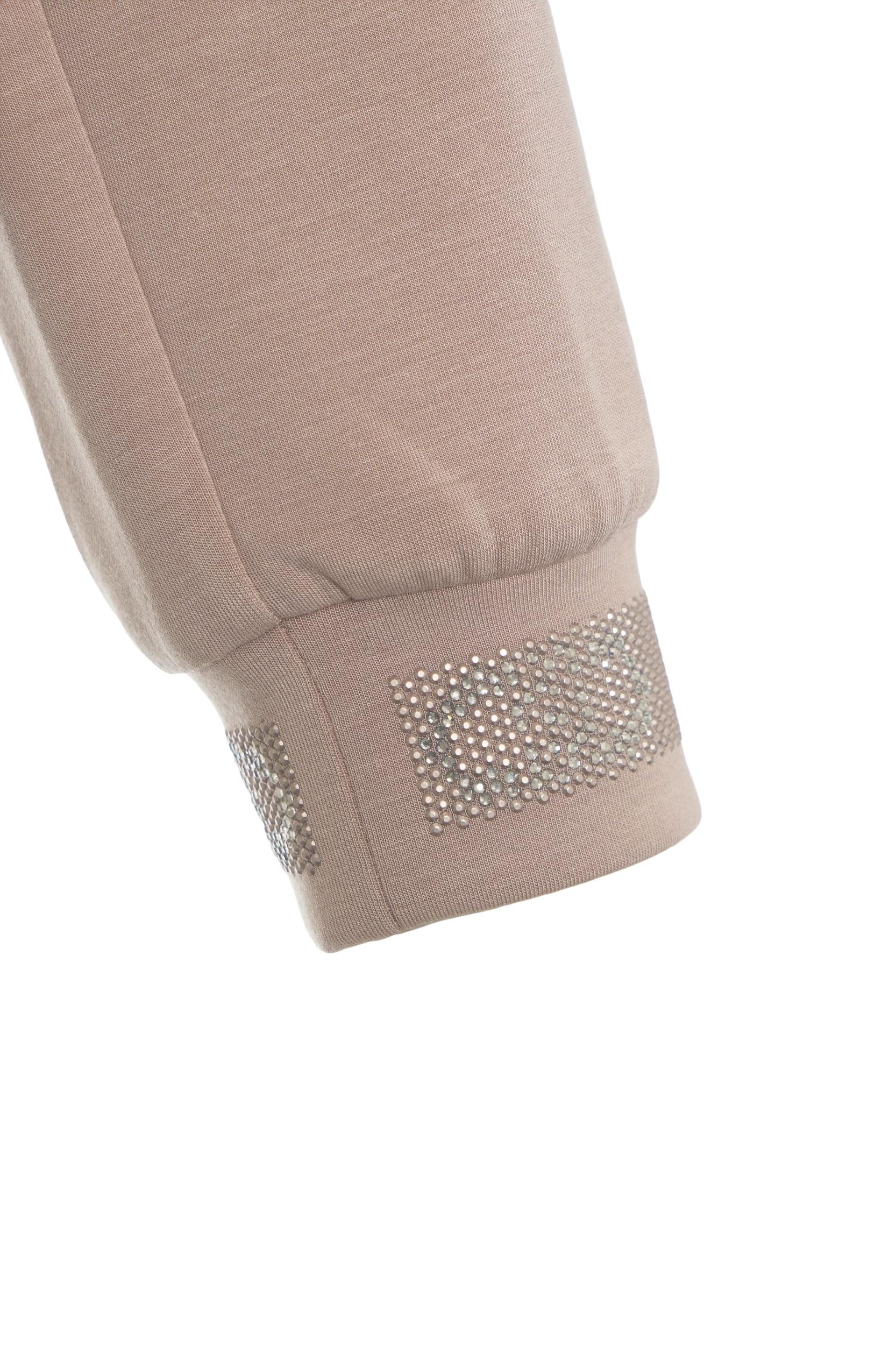 Hoodie with rhinestones Product Image