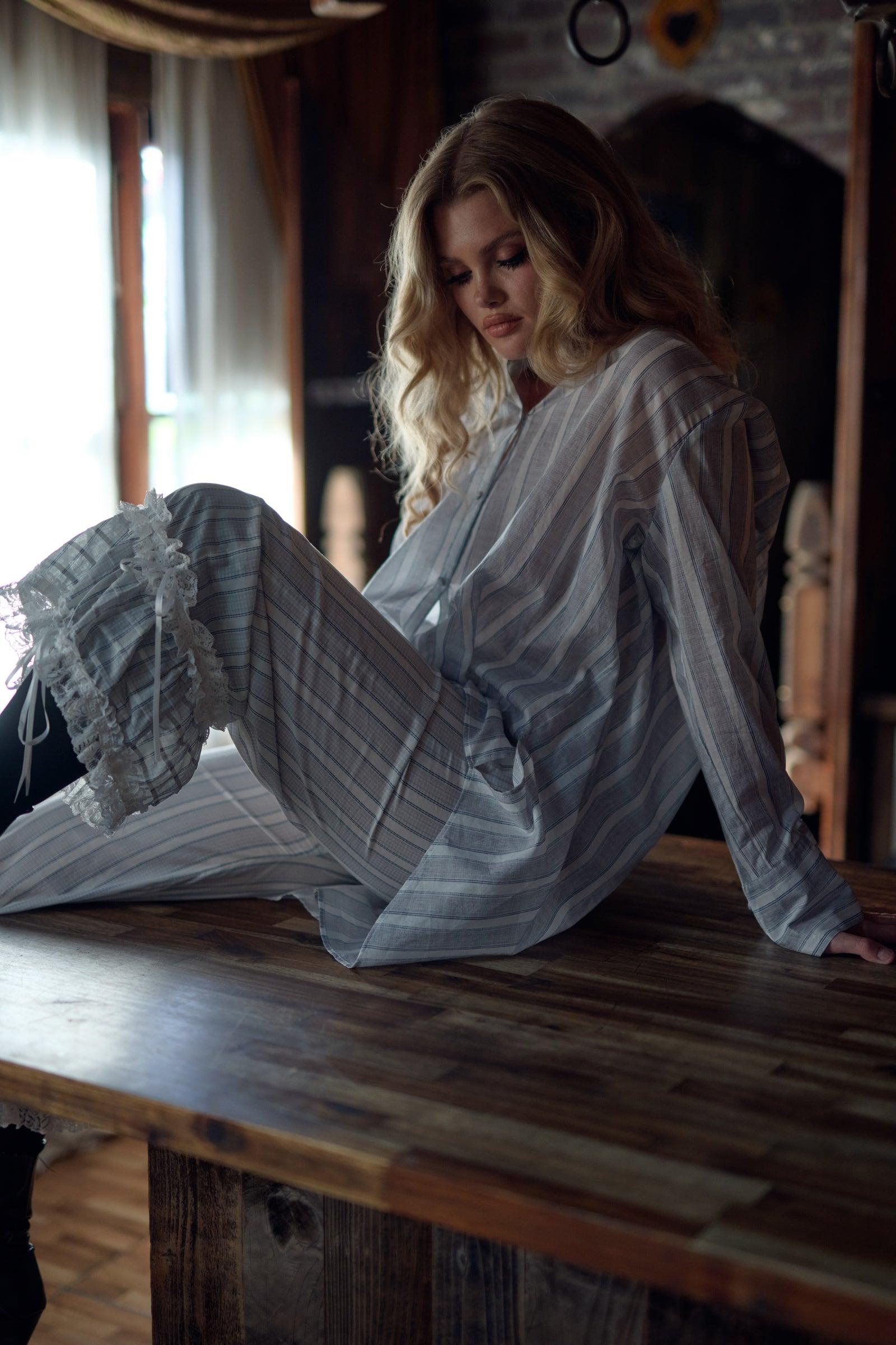 The Lake Stripe Pantalettes Product Image