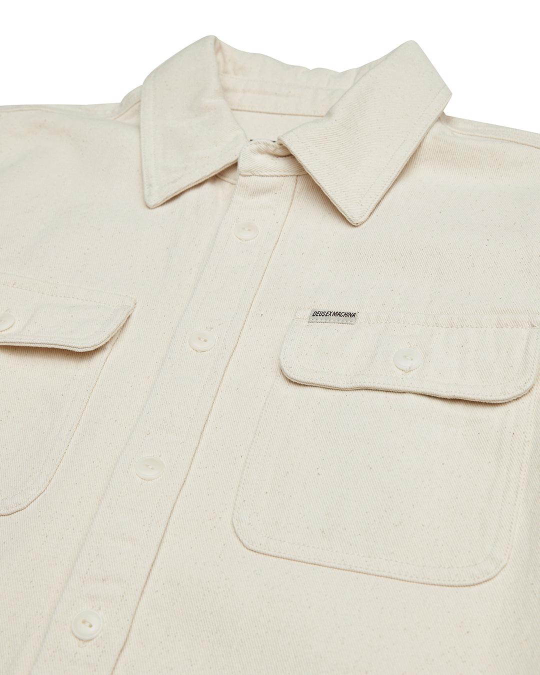 Vacay  Denim Shirt - Natural Product Image