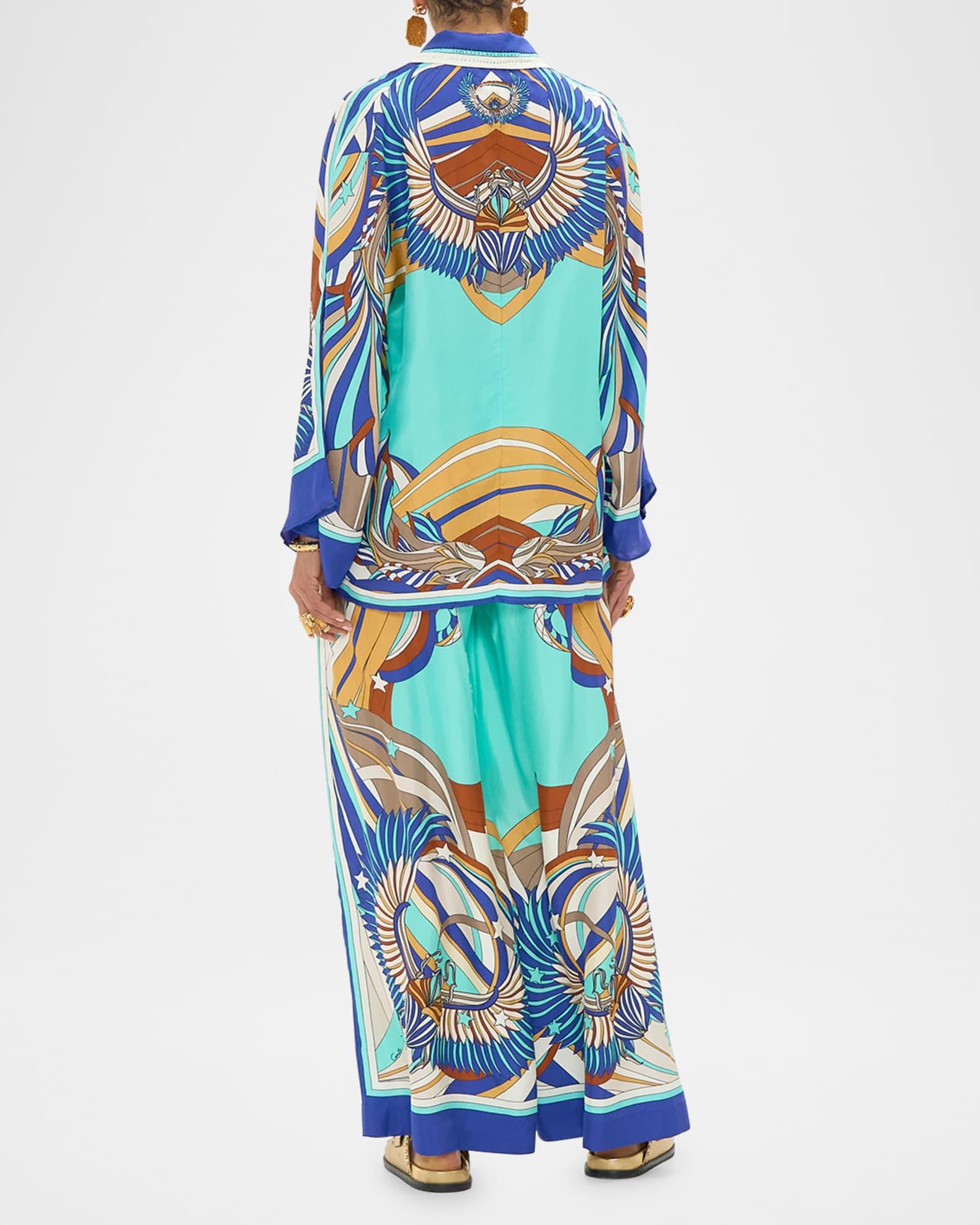 Oasis Oracle Wide Sleeve Blouse Product Image