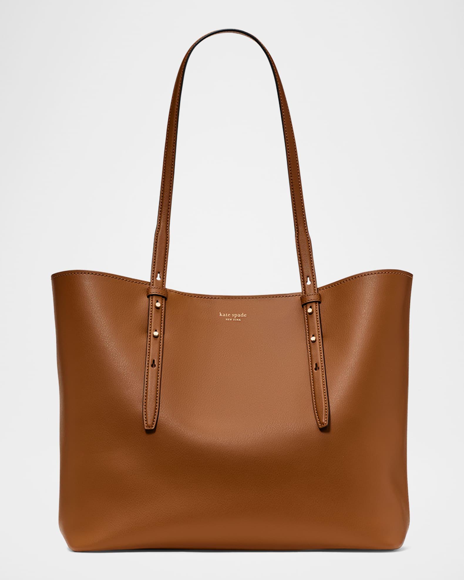 do it all large leather tote bag Product Image