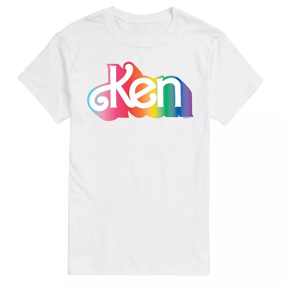 Big & Tall Barbie® Ken Logo Graphic Tee, Men's,  Product Image