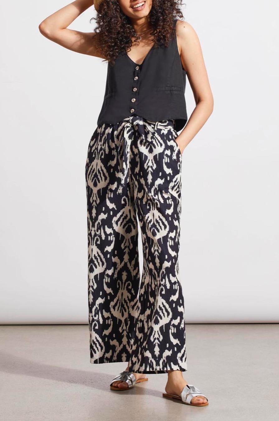 Button Front Vest - Black Product Image